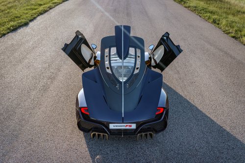 Hennessey’s First Venom F5-M Customer Put A Gold Badge Up Front And His Name On The Back