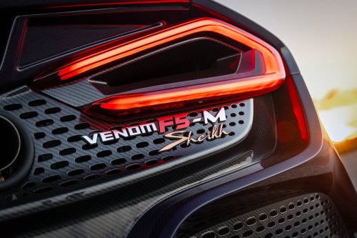 Hennessey’s First Venom F5-M Customer Put A Gold Badge Up Front And His Name On The Back