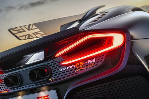 Hennessey’s First Venom F5-M Customer Put A Gold Badge Up Front And His Name On The Back