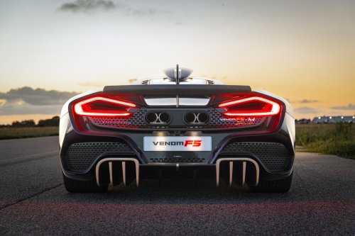 Hennessey’s First Venom F5-M Customer Put A Gold Badge Up Front And His Name On The Back