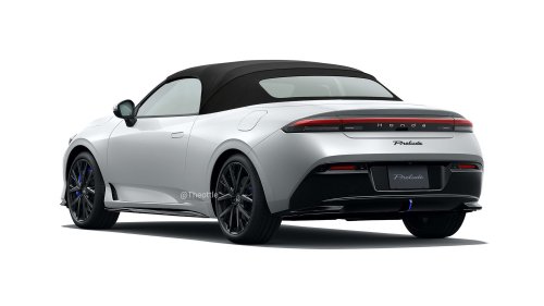 Honda, This Prelude Convertible Render Answers A Question Honda Never Asked