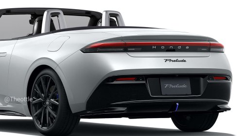 Honda, This Prelude Convertible Render Answers A Question Honda Never Asked