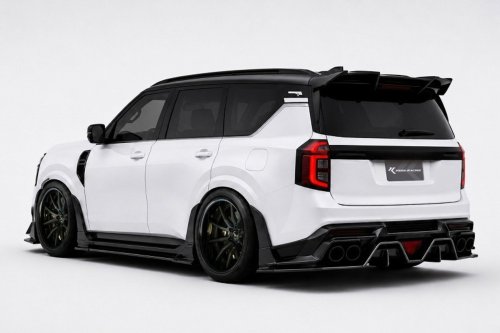 These Tuned Nissan Armadas Go Lower Than a GT-R And Higher Than A Pro-4X