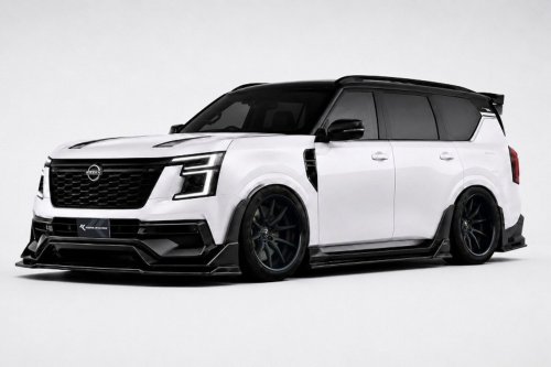 These Tuned Nissan Armadas Go Lower Than a GT-R And Higher Than A Pro-4X