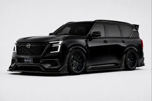 These Tuned Nissan Armadas Go Lower Than a GT-R And Higher Than A Pro-4X
