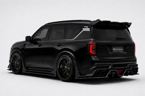 These Tuned Nissan Armadas Go Lower Than a GT-R And Higher Than A Pro-4X