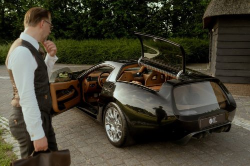 Ferrari, Most Wagons Load At The Back, This One-Off Ferrari Loads Through Butterfly Windows