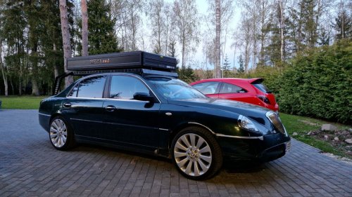 This Lancia Was Built For Italian Politicians, Now It Sleeps Two In A Field