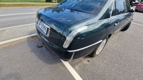 Lancia, This Lancia Was Built For Italian Politicians, Now It Sleeps Two In A Field