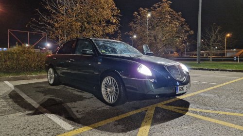 This Lancia Was Built For Italian Politicians, Now It Sleeps Two In A Field