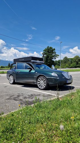 This Lancia Was Built For Italian Politicians, Now It Sleeps Two In A Field
