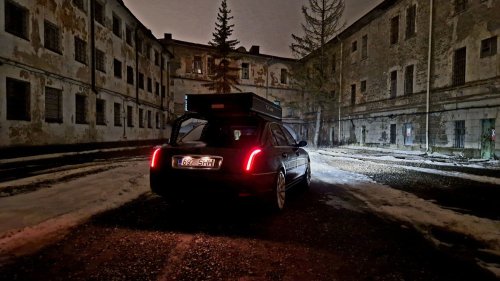 This Lancia Was Built For Italian Politicians, Now It Sleeps Two In A Field