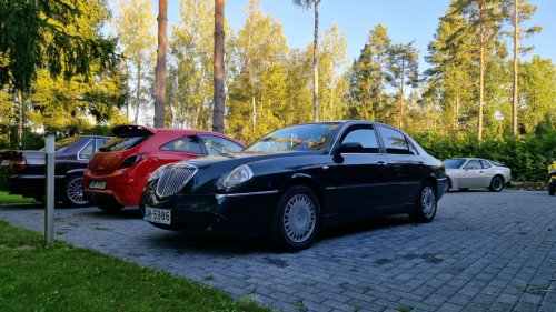 This Lancia Was Built For Italian Politicians, Now It Sleeps Two In A Field