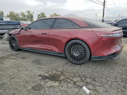 Lucid, Shaq’s Custom Lucid Air Coupe Crashed With Fewer Than 3,000 Miles On It