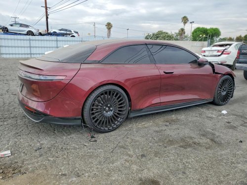 Lucid, Shaq’s Custom Lucid Air Coupe Crashed With Fewer Than 3,000 Miles On It