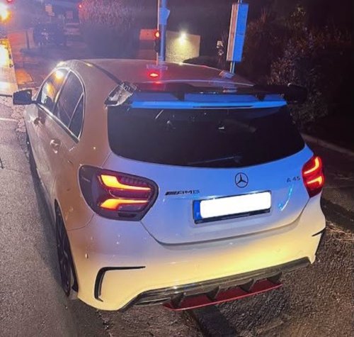 Doing 137 MPH In A 43 Zone Is How You Donate Your AMG To Police