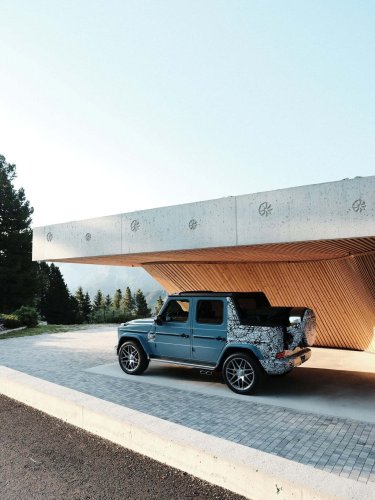 Mercedes, Mercedes-AMG’s G-Class Cabrio Is A Convertible That Doesn’t Fully Convert