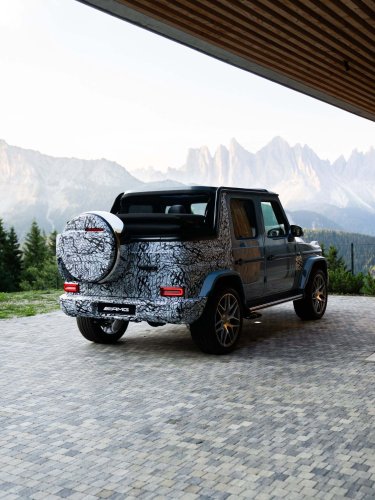 Mercedes, Mercedes-AMG’s G-Class Cabrio Is A Convertible That Doesn’t Fully Convert