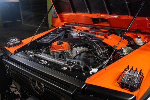 There’s Little “Period-Correct” About EMC’s Orange G-Wagen Restomod