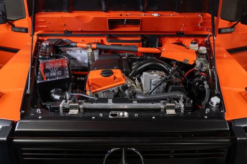 There’s Little “Period-Correct” About EMC’s Orange G-Wagen Restomod