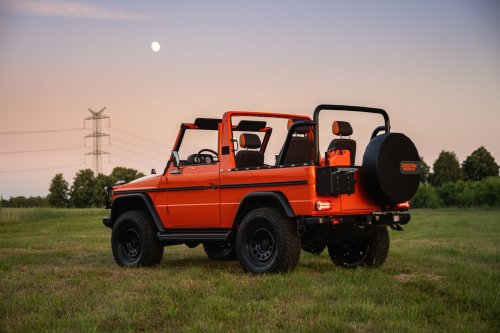 There’s Little “Period-Correct” About EMC’s Orange G-Wagen Restomod