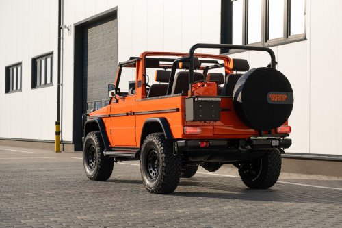 There’s Little “Period-Correct” About EMC’s Orange G-Wagen Restomod