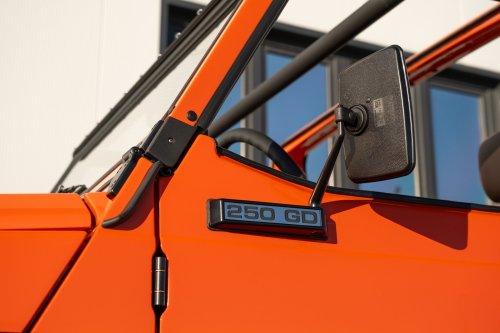 There’s Little “Period-Correct” About EMC’s Orange G-Wagen Restomod