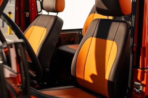There’s Little “Period-Correct” About EMC’s Orange G-Wagen Restomod