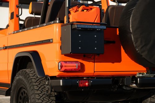 There’s Little “Period-Correct” About EMC’s Orange G-Wagen Restomod