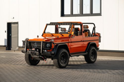 There’s Little “Period-Correct” About EMC’s Orange G-Wagen Restomod
