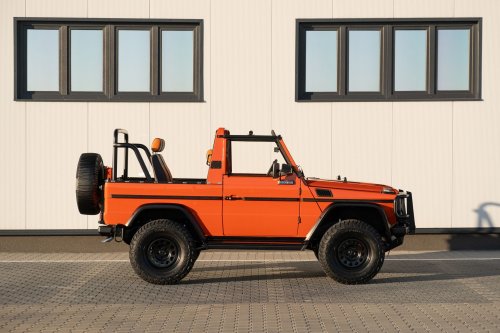 There’s Little “Period-Correct” About EMC’s Orange G-Wagen Restomod