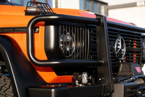 There’s Little “Period-Correct” About EMC’s Orange G-Wagen Restomod