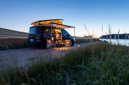 Mercedes’ New Campervan Adds Headroom And A Window To The Sky