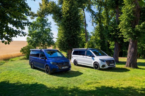 Mercedes’ New Campervan Adds Headroom And A Window To The Sky