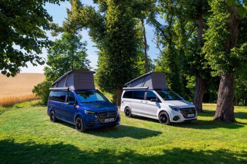 Mercedes’ New Campervan Adds Headroom And A Window To The Sky
