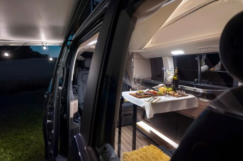 Mercedes’ New Campervan Adds Headroom And A Window To The Sky