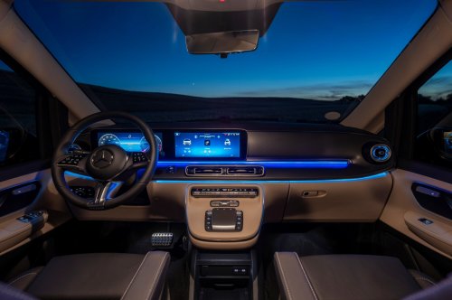 Mercedes, Mercedes’ New Campervan Adds Headroom And A Window To The Sky