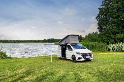 Mercedes’ New Campervan Adds Headroom And A Window To The Sky