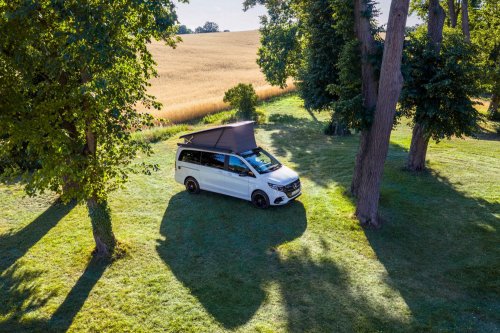 Mercedes’ New Campervan Adds Headroom And A Window To The Sky