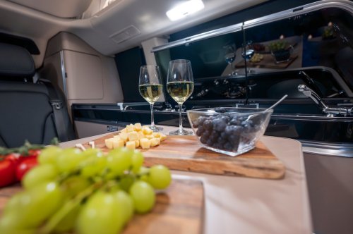 Mercedes, Mercedes’ New Campervan Adds Headroom And A Window To The Sky