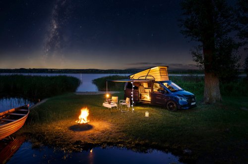 Mercedes’ New Campervan Adds Headroom And A Window To The Sky