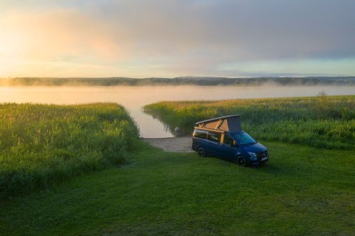 Mercedes’ New Campervan Adds Headroom And A Window To The Sky