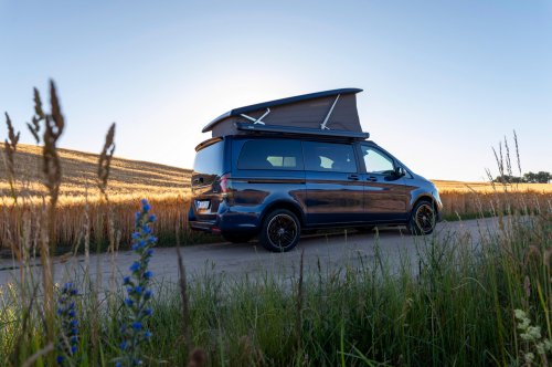 Mercedes’ New Campervan Adds Headroom And A Window To The Sky