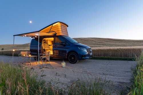Mercedes’ New Campervan Adds Headroom And A Window To The Sky
