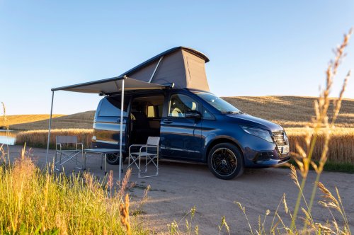 Mercedes’ New Campervan Adds Headroom And A Window To The Sky