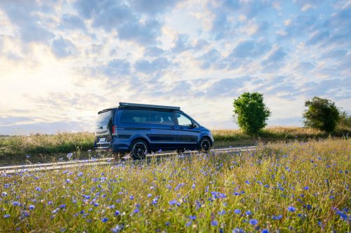 Mercedes’ New Campervan Adds Headroom And A Window To The Sky