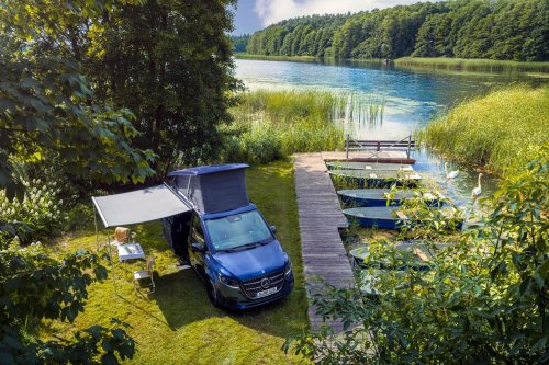 Mercedes’ New Campervan Adds Headroom And A Window To The Sky
