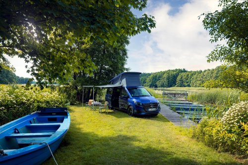 Mercedes’ New Campervan Adds Headroom And A Window To The Sky