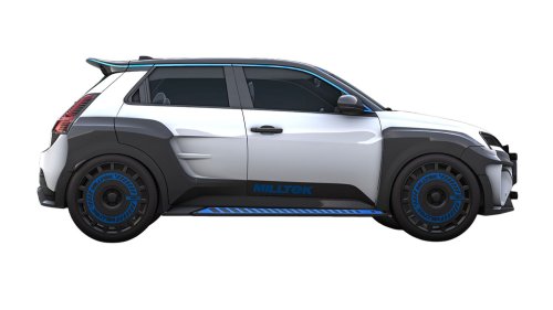 Renault 5 EV Gets A $2,700 Group B Body Kit That Peels Right Off