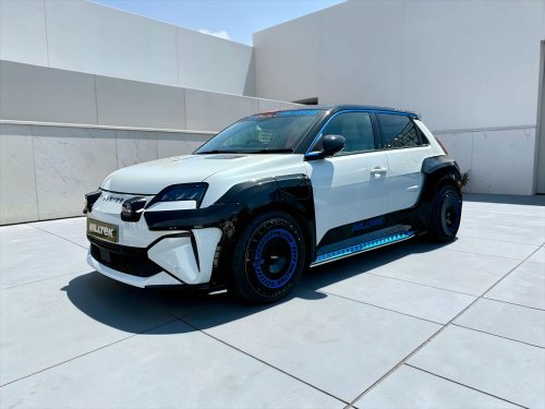 Renault 5 EV Gets A $2,700 Group B Body Kit That Peels Right Off
